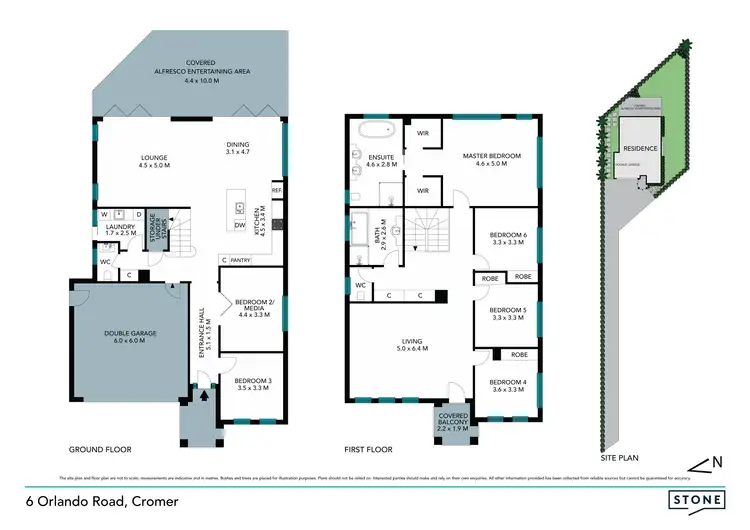 Floorplan of Homely house listing, 6 Orlando Road, Cromer NSW 2099