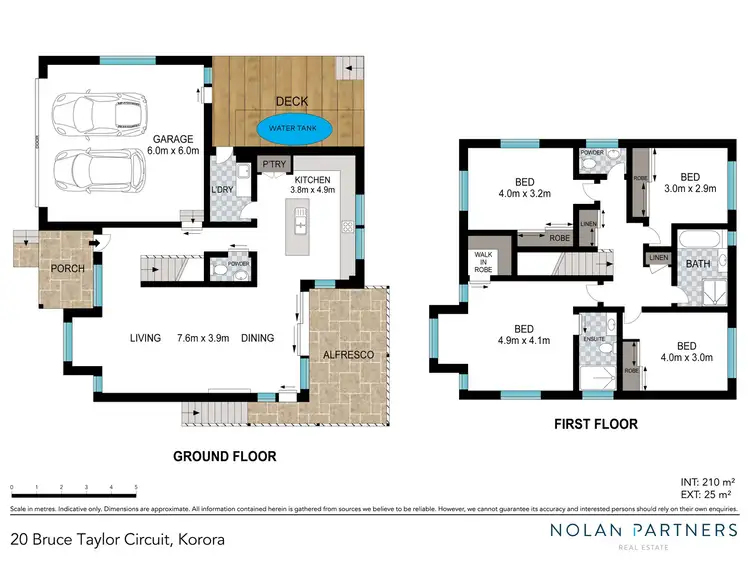 Floorplan of Homely house listing, 20 Bruce Taylor Circuit, Korora NSW 2450