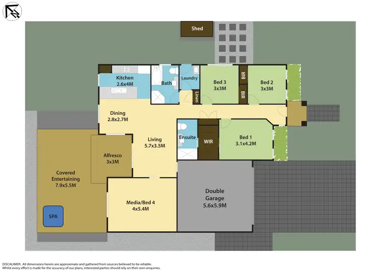 Floorplan of Homely house listing, 16 Jenkin Street, Ropes Crossing NSW 2760