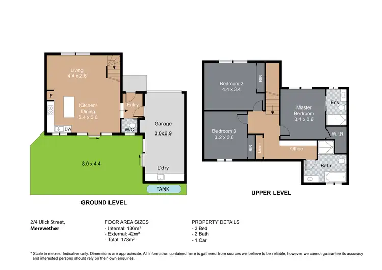 Floorplan of Homely townhouse listing, 2/4 Ulick Street, Merewether NSW 2291