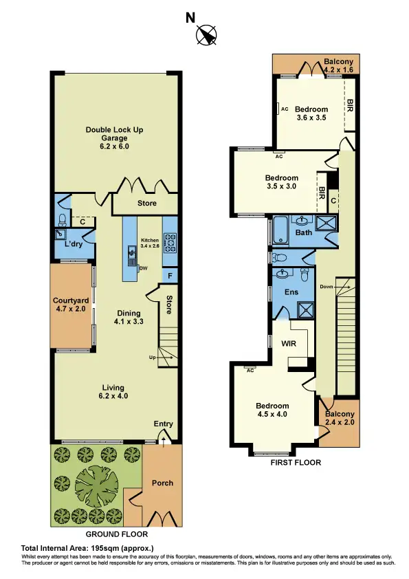 Floorplan of Homely house listing, 9 Crefden Street, Maidstone VIC 3012