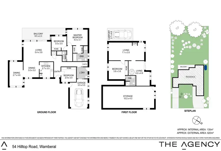 Floorplan of Homely house listing, 54 Hilltop Road, Wamberal NSW 2260