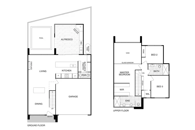Floorplan of Homely townhouse listing, 2/67 Jacka Crescent, Campbell ACT 2612