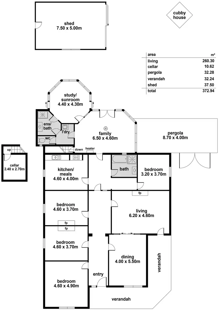 Floorplan of Homely house listing, 79 Hughes Street, Unley SA 5061