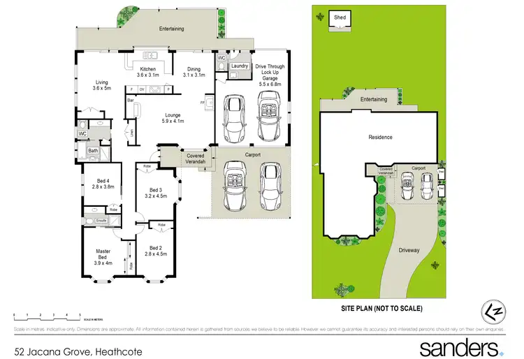 Floorplan of Homely house listing, 52 Jacana Grove, Heathcote NSW 2233