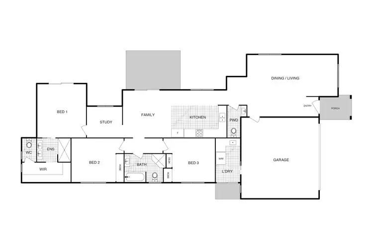 Floorplan of Homely house listing, 5 Selleck Street, Casey ACT 2913