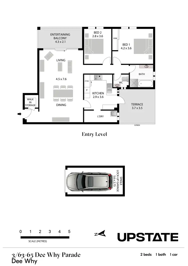 Floorplan of Homely unit listing, 3/63-65 Dee Why Parade, Dee Why NSW 2099
