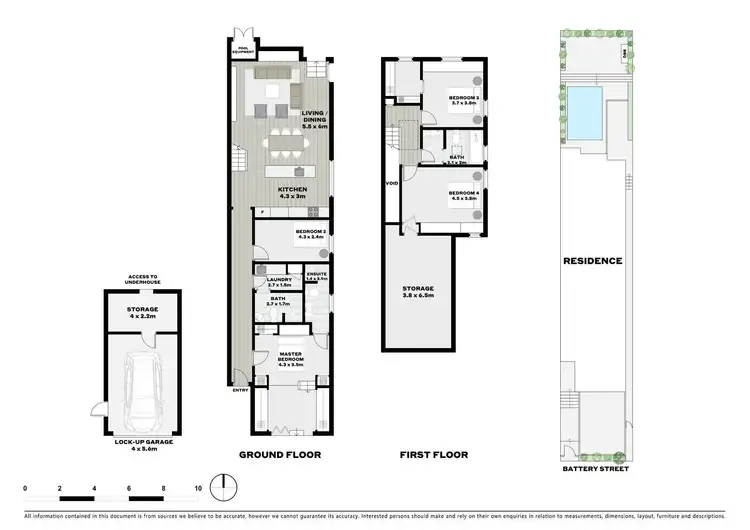 Floorplan of Homely house listing, 3A Battery Street, Clovelly NSW 2031