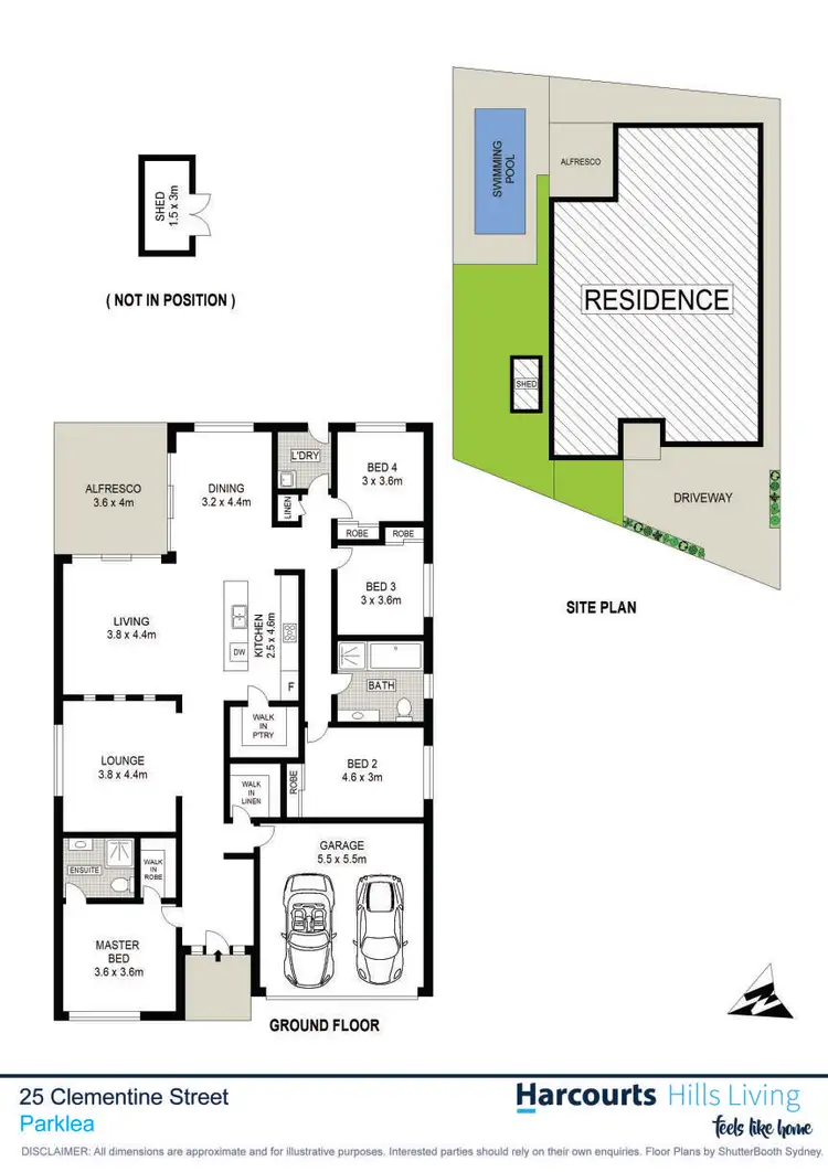 Floorplan of Homely house listing, 25 Clementine Street, Parklea NSW 2768