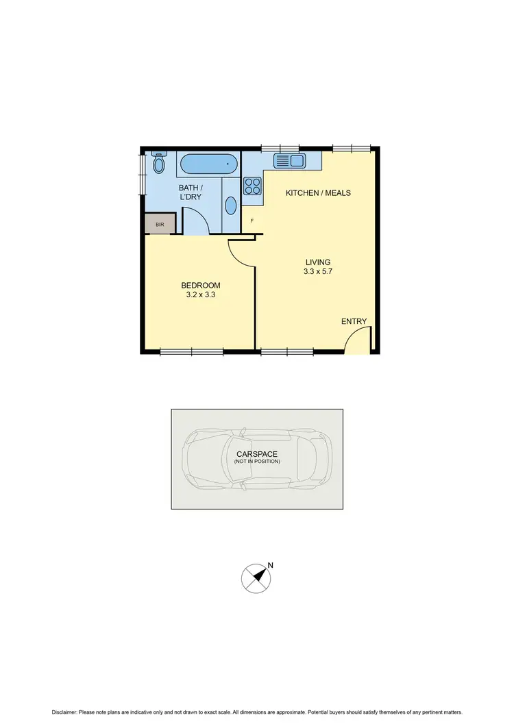 Floorplan of Homely apartment listing, 6/185 Buckley Street, Essendon VIC 3040