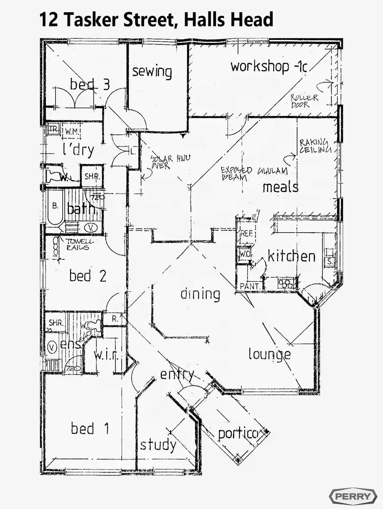 Floorplan of Homely house listing, 12 Tasker Street, Halls Head WA 6210