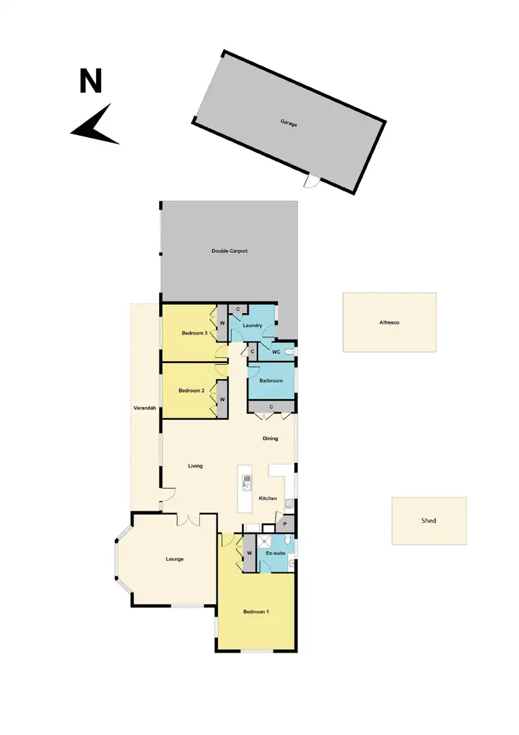 Floorplan of Homely house listing, 29 Heales Street, Mount Pleasant VIC 3350