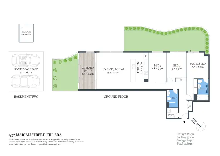 Floorplan of Homely apartment listing, 1/32 Marian Street, Killara NSW 2071
