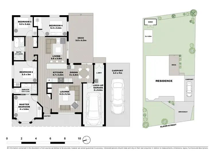 Floorplan of Homely house listing, 44 Elsom Street, Kings Langley NSW 2147