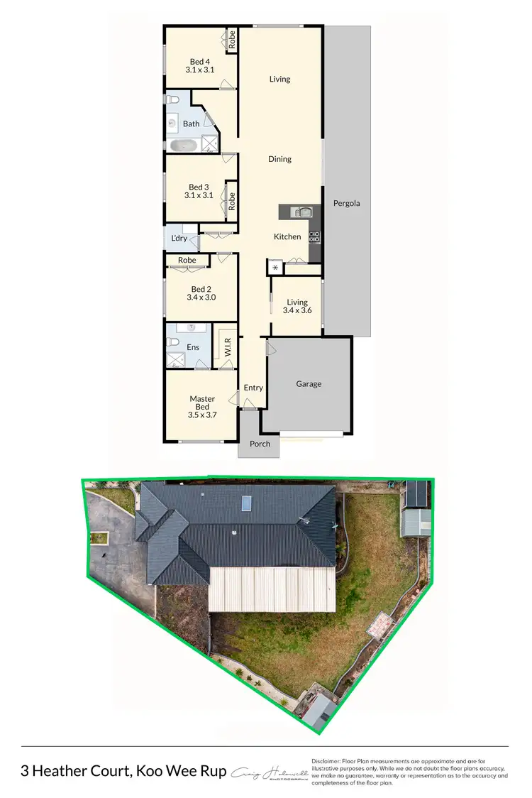 Floorplan of Homely house listing, 3 Heather Court, Koo Wee Rup VIC 3981