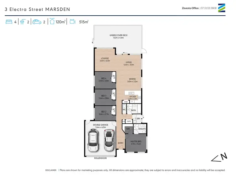 Floorplan of Homely house listing, 3 Electra Street, Marsden QLD 4132