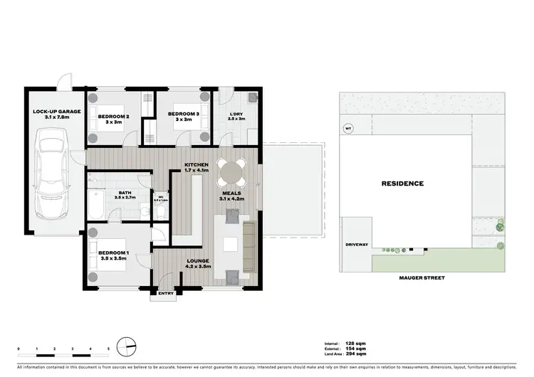 Floorplan of Homely house listing, 21 Mauger Street, Wendouree VIC 3355