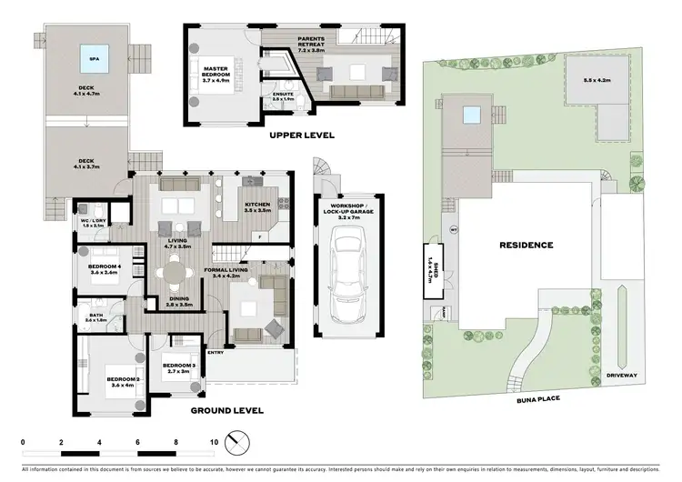 Floorplan of Homely house listing, 3 Buna Place, Allambie Heights NSW 2100