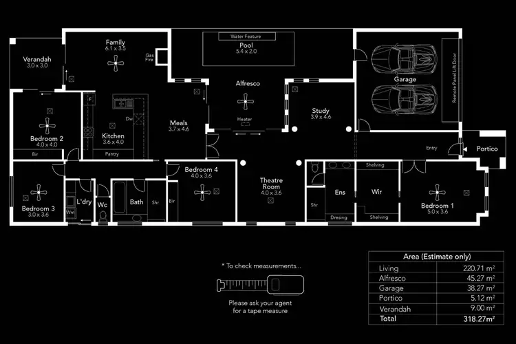 Floorplan of Homely house listing, 13 Nelson Crescent, Mawson Lakes SA 5095