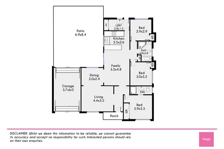 Floorplan of Homely house listing, 23 Eucumbene Drive, Woodcroft NSW 2767