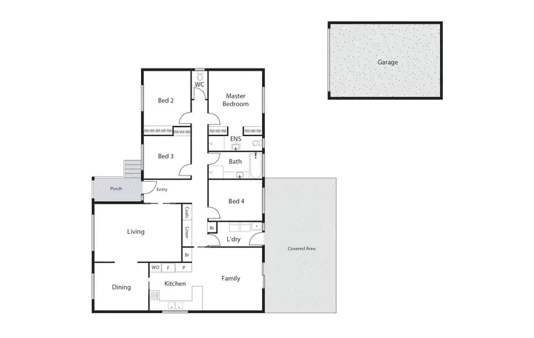 Floorplan of Homely house listing, 24 Badcoe Street, Gowrie ACT 2904