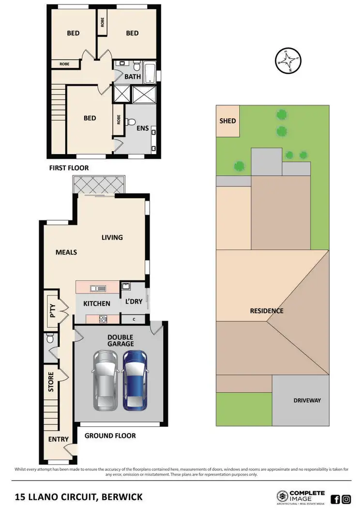 Floorplan of Homely house listing, 15 Llano Circuit, Berwick VIC 3806