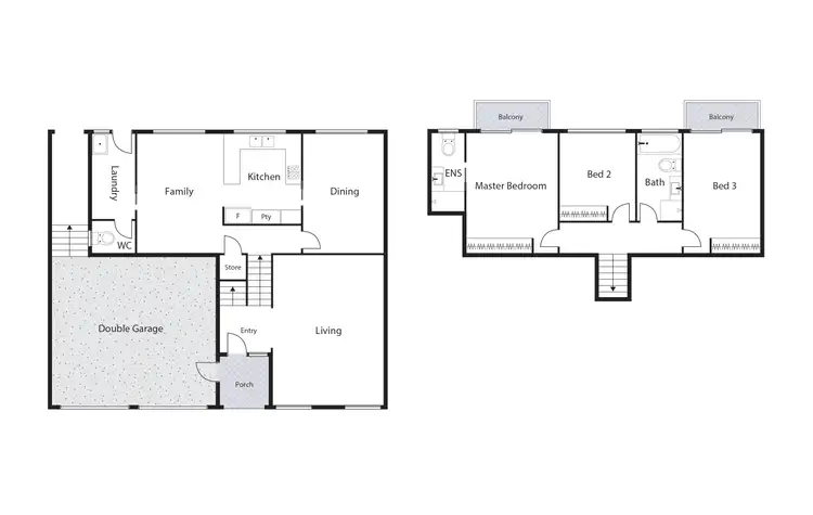 Floorplan of Homely townhouse listing, 45/1 Wilkins Street, Mawson ACT 2607