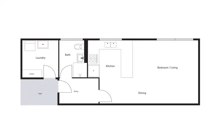 Floorplan of Homely unit listing, 69/3 Waddell Place, Curtin ACT 2605