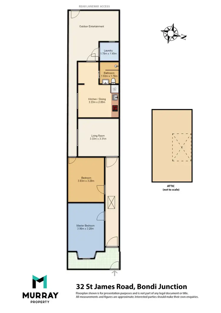 Floorplan of Homely house listing, 32 St James Road, Bondi Junction NSW 2022