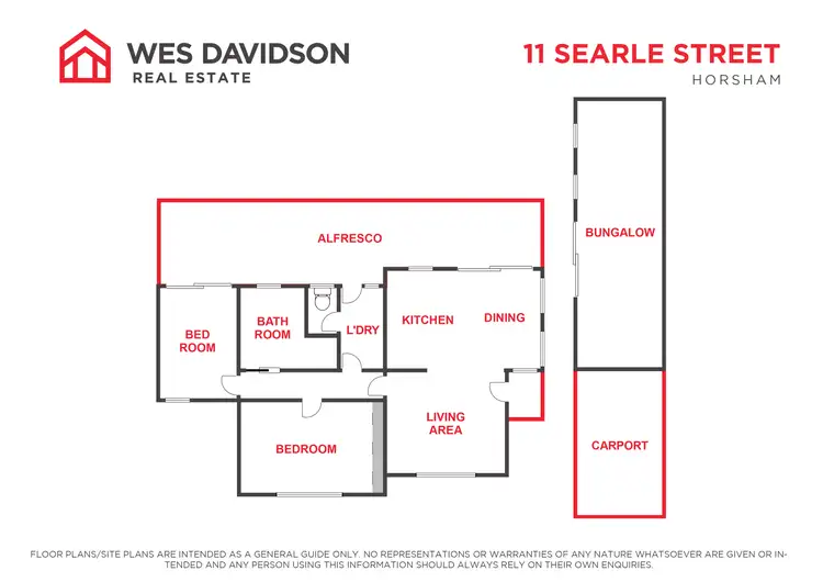 Floorplan of Homely house listing, 11 Searle Street, Horsham VIC 3400