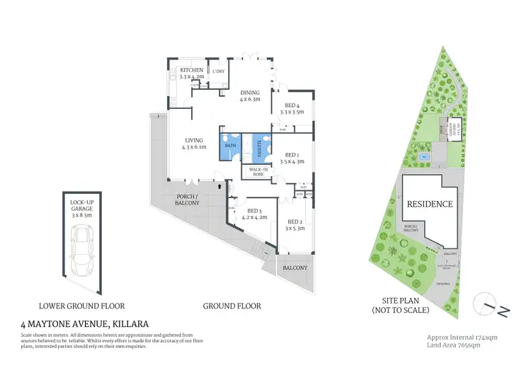 Floorplan of Homely house listing, 4 Maytone Avenue, Killara NSW 2071