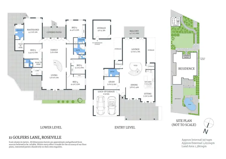 Floorplan of Homely house listing, 11 Golfers Lane, Roseville NSW 2069