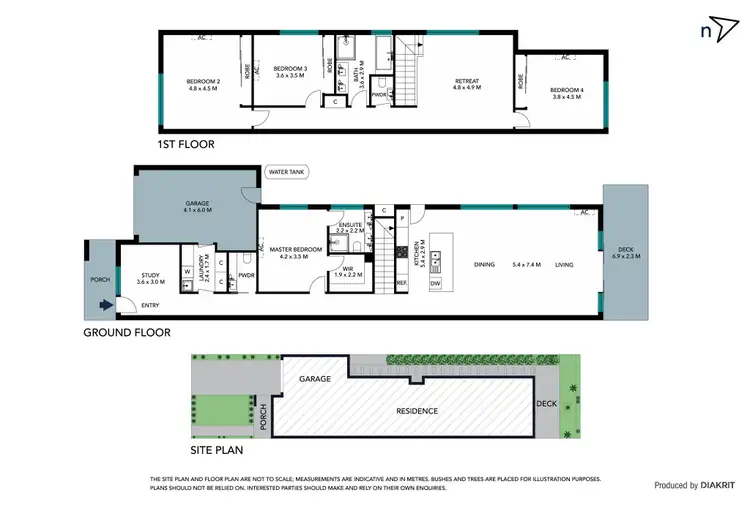 Floorplan of Homely house listing, 14B Bunker Avenue, Kingsbury VIC 3083