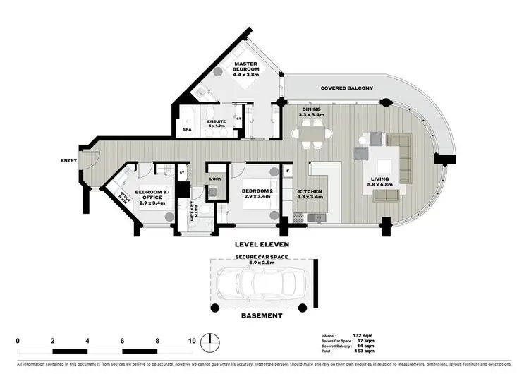 Floorplan of Homely unit listing, 54/19 Memorial Avenue, Maroochydore QLD 4558