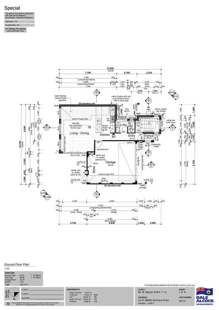 Floorplan of Homely townhouse listing, 469C Karrinyup Road, Innaloo WA 6018