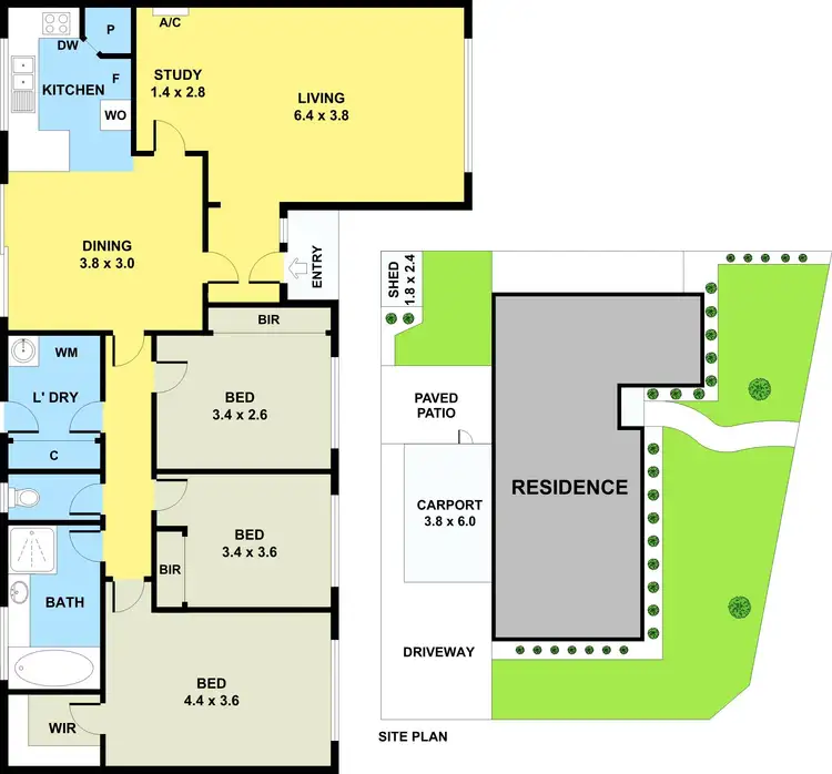 Floorplan of Homely house listing, 4 Stanley Street, Somerville VIC 3912