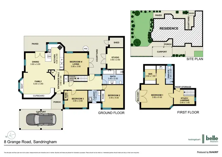 Floorplan of Homely house listing, 8 Grange Road, Sandringham VIC 3191