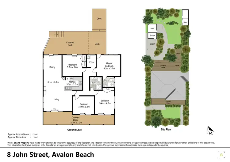 Floorplan of Homely house listing, 8 John Street, Avalon Beach NSW 2107