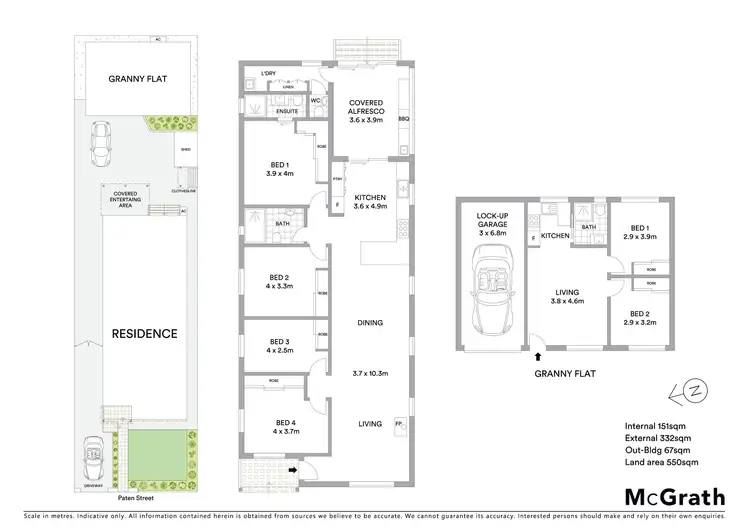 Floorplan of Homely house listing, 42 Paten Street, Revesby NSW 2212