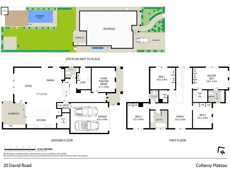 Floorplan of Homely house listing, 20 David Road, Collaroy Plateau NSW 2097