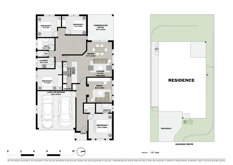 Floorplan of Homely house listing, 6 Oceanic Drive, Sandy Beach NSW 2456