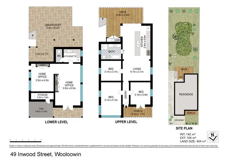 Floorplan of Homely house listing, 49 Inwood Street, Wooloowin QLD 4030