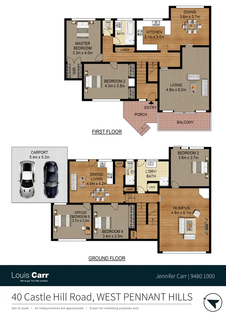 Floorplan of Homely house listing, 40 Castle Hill Road, West Pennant Hills NSW 2125