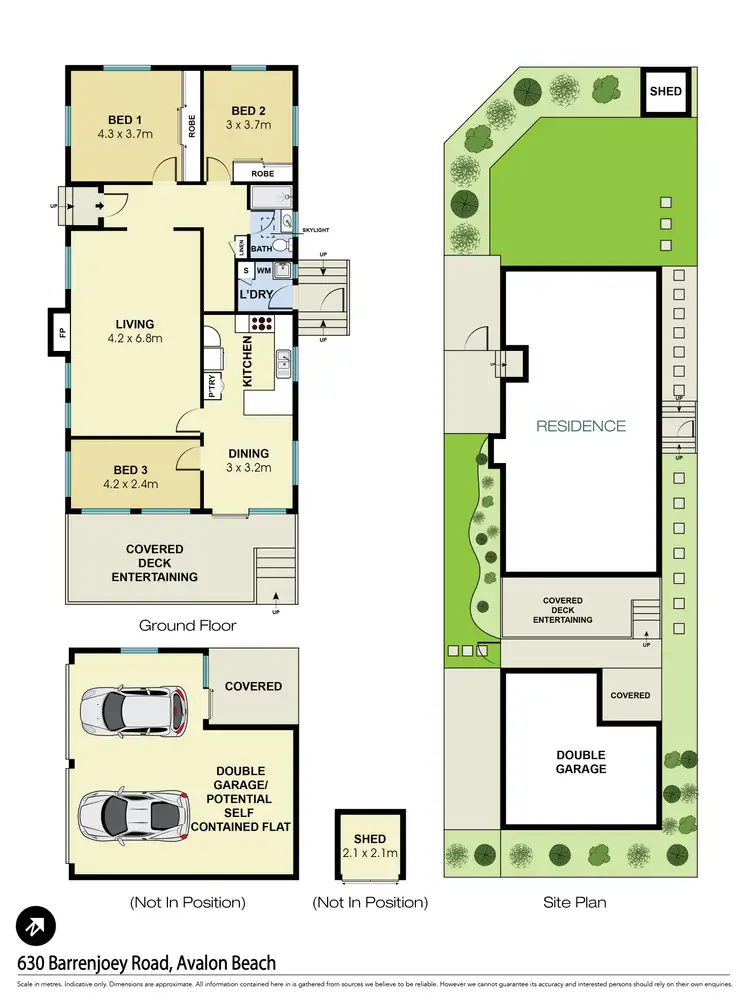 Floorplan of Homely house listing, 630 Barrenjoey Road, Avalon Beach NSW 2107