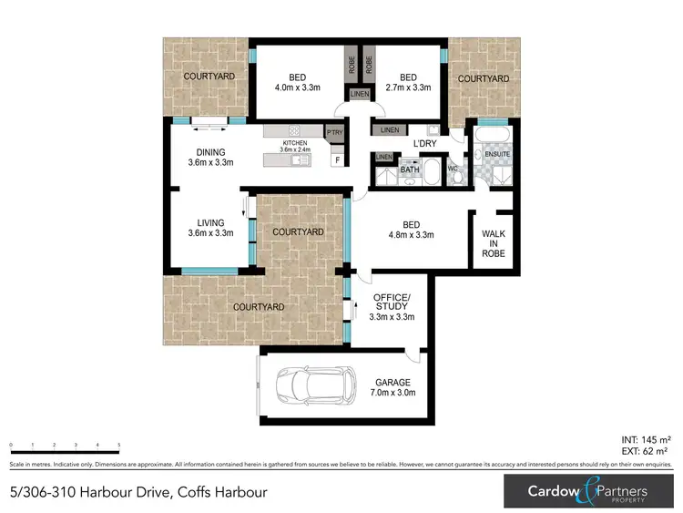 Floorplan of Homely villa listing, 5/306-310 Harbour Drive, Coffs Harbour NSW 2450
