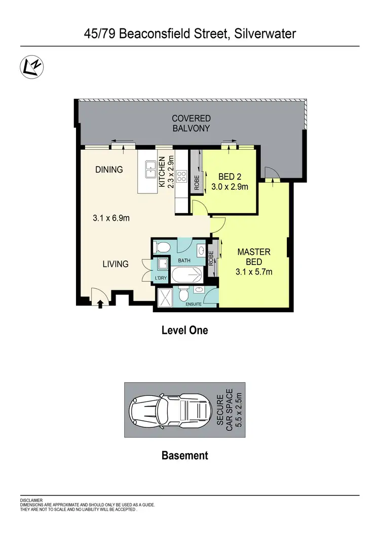 Floorplan of Homely apartment listing, 45/79-87 Beaconsfield Street, Silverwater NSW 2128
