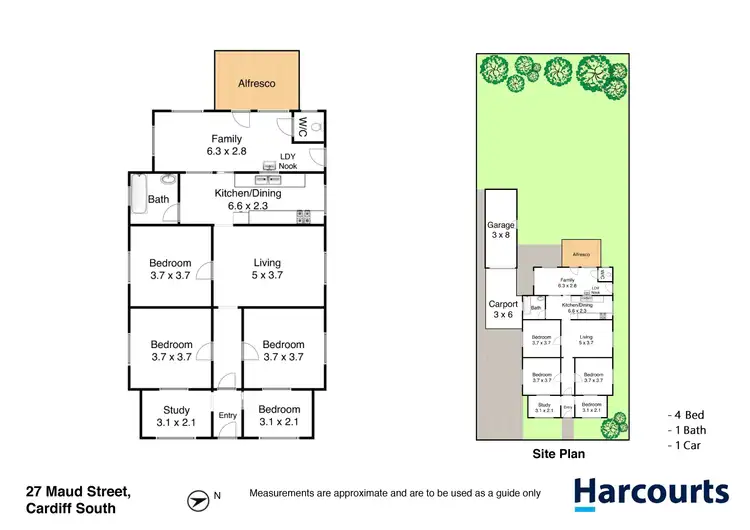 Floorplan of Homely house listing, 27 Maud Street, Cardiff South NSW 2285