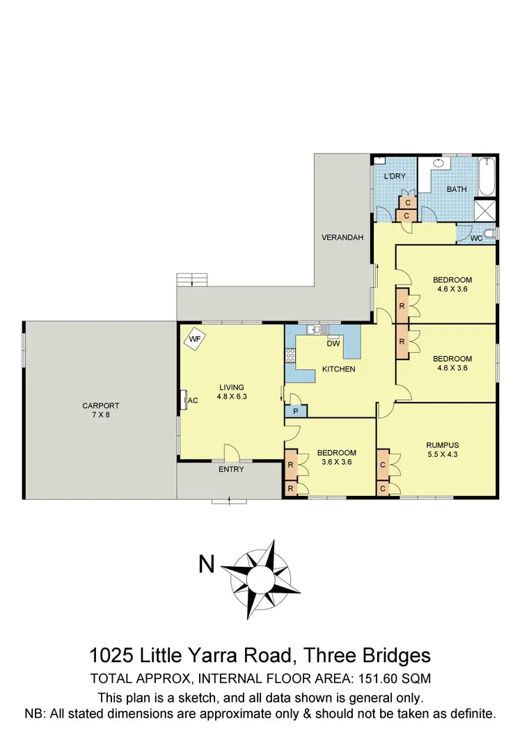 Floorplan of Homely house listing, 1025 Little Yarra Road, Three Bridges VIC 3797