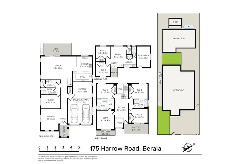 Floorplan of Homely house listing, 175 Harrow Road, Berala NSW 2141