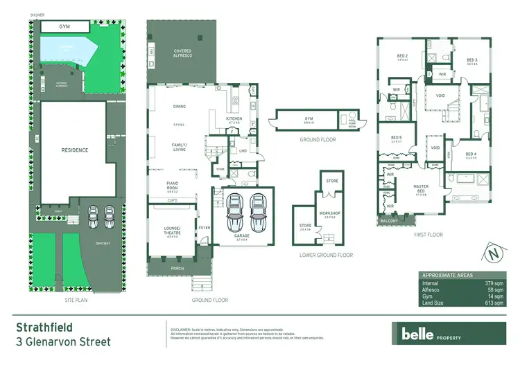 Floorplan of Homely house listing, 3 Glenarvon Street, Strathfield NSW 2135